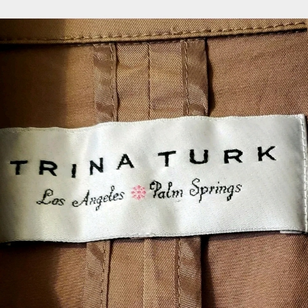Ladies brown shirt made in usa - Picture 4 of 4